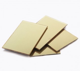 plancha-metacrilato-extrusión-espejo-oro