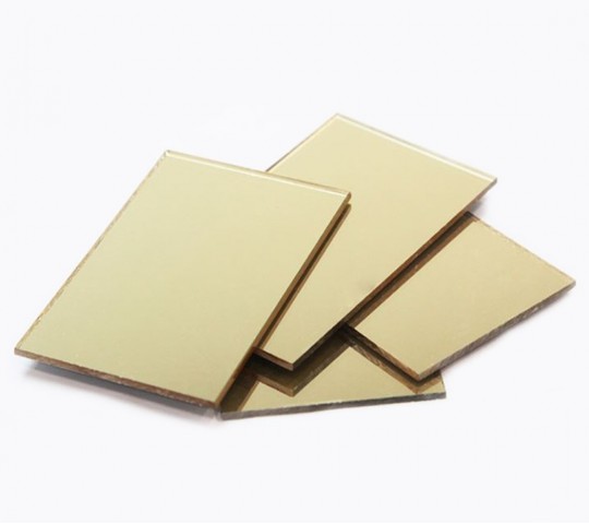 plancha-metacrilato-extrusión-espejo-oro