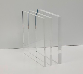 Plaque plexiglass transparent coulé 3mm