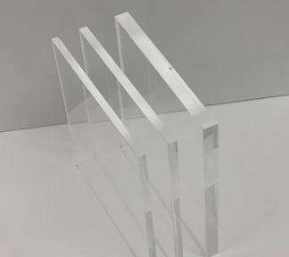 Plaque plexiglass transparent coulé 3mm